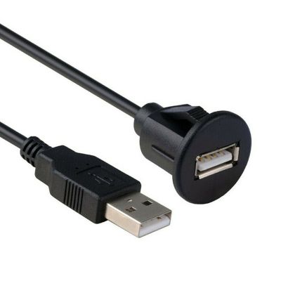 บอร์ด SUV สำหรับรถยนต์,บอร์ด Usb 2.0ตัวผู้ไปยังแผงซ็อกเก็ตตัวเมียสายพ่วงช่องสายสัญญาณเสียง1ช่อง