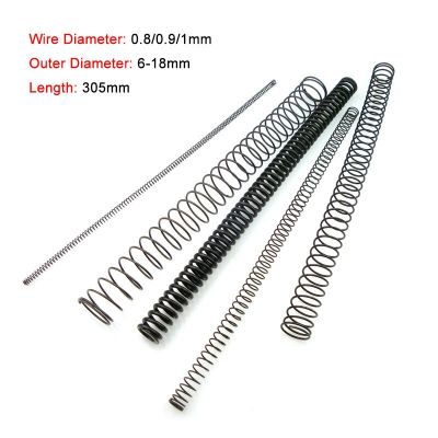 1/3/5/10PCS 305mm Y-type Compression Spring 65 Manganese Steel Pressure Spring Wire Diameter 0.8/0.9/1mm Can Be Customized Lamp Spine Supporters