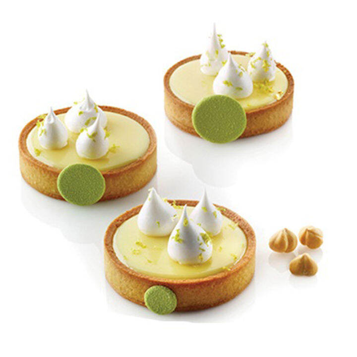 5pcs-circular-tart-ring-dessert-stainless-steel-perforation-fruit-pie-quiche-cake-mousse-mold-kitchen-baking-mould