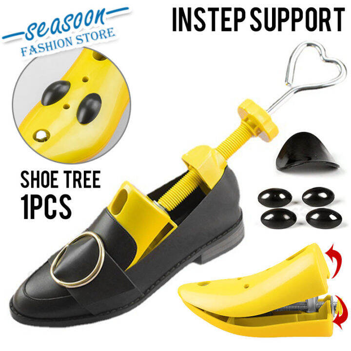 Unisex Plastic shoe tree Adjustable Shoes Stretcher Boots Trees Shaper