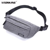 Men Waterproof Waist Bag Pack Women Casual Belt Bag With Multiple Pockets Travel Shoulder Bags for Sports Hiking