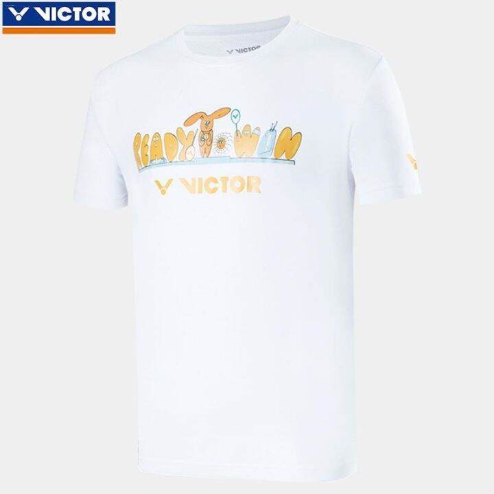 เสื้อยืดแขนสั้น-victor-victor-victory-ชุดกีฬาแบดมินตันระบายอากาศได้ดีแห้งเร็ว-t-30029กีฬา-t-30031เหมาะสม