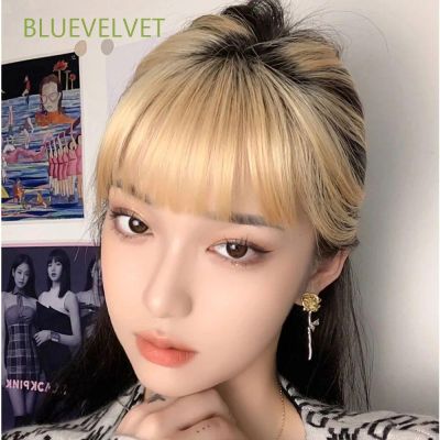 Bluevelvet วิกผมสังเคราะห์ 3D สีดําสีทองสําหรับผู้หญิง QC7311027