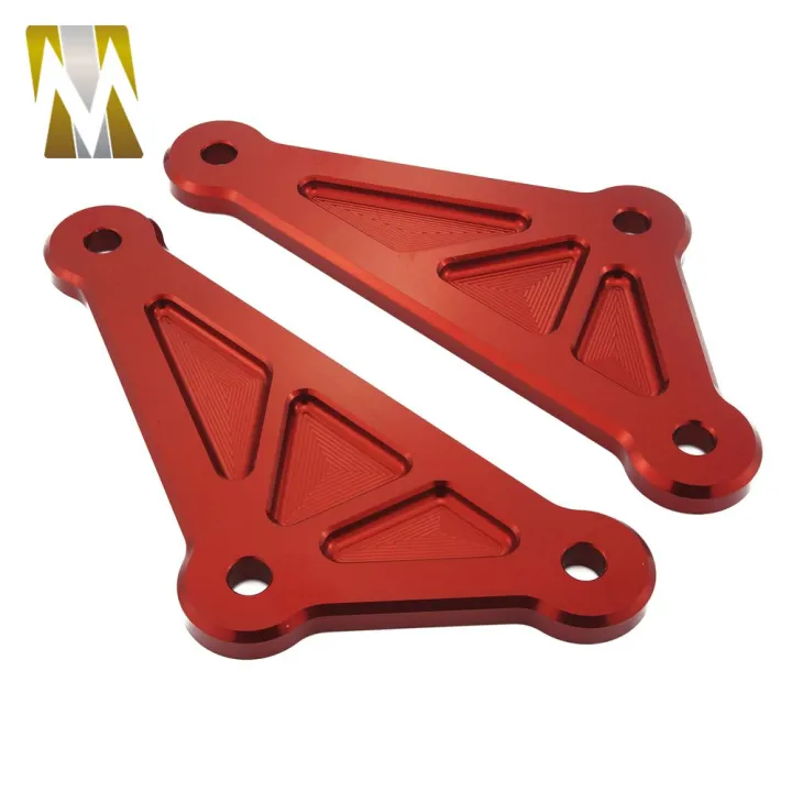 Motorcycle Adjustable Suspension Linkage Drop Link Lowering Kit for