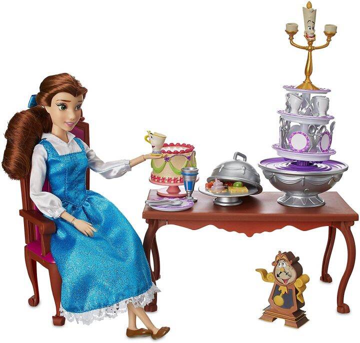 disney-belle-classic-doll-dinner-party-play-set-beauty-and-the-beast-ราคา-1890-บาท