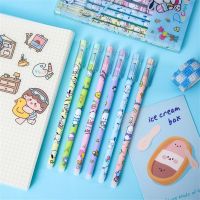 XINYANNI เครื่องเขียน12ชิ้นสวัสดีคิตตี้ทำนอง0.5มม Cinnamoroll ปากกาลบได้ปากกากล่องใส่ปากกาปากกาหมึกเจล