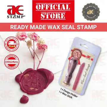 Valentine's Day Wax Seal Stamp Set,Vintage Wax Envelope Seal Stamp