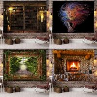 European and American wall hanging tapestry bedroom decoration 3d printing Photography background cloth farmhouse decor yoga mat