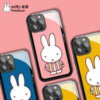 [Chaoke digital branch] Miffy X MIPOW เคสโทรศัพท์สำหรับ iPhone 12เคสแฟชั่นดีไซน์แบบไฮบริดสำหรับ iPhone 13 Pro Max กรอบมือถือส่วนบุคคลเคสโทรศัพท์การ์ตูน