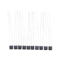 Lilei 10pcs Black Square Fan Motor 2A 250V Thermal FUSE LED fues 115 120 125 130 135 140 145 150องศาสวิทช์อุณหภูมิ