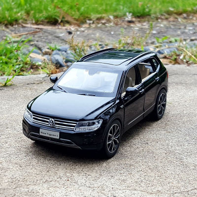 1:32 Volkswagen VW Tiguan SUV Alloy Cast Toy Car Model Sound And Light Childrens Toy Collectibles Birthday Gift