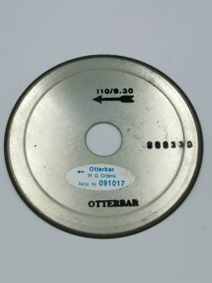 ใบเลื่อย Otterbar เบอร์ 110x0.3  ใบเลื่อยตัดพลอย ตัดหิน ตัดหยก ตัดกระจก ตัดมุก แพ็ค 10 ใบ
