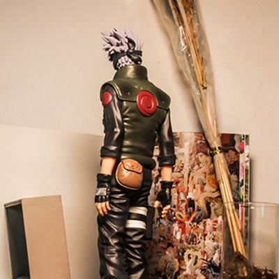 ZZOOI Naruto Anime Figure Hatake Kakashi Desktop Decorations Action Model Doll Collection Cartoon Kids Children Toy Cool Birthday Gift