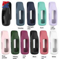 DE【ready Stock】Silicone Protective Case Skin Clip Steel Clip Protector Holder Watch Cover Compatible For Fitbit Inspire3