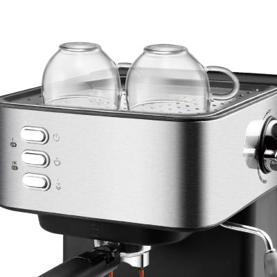 Office Cafe Mach เครื่องชงกาแฟเอสเพรสโซ่อัตโนมัติ Infuser Espresso Machine Home Small Italian Semi Automatic Steam Milk Froth