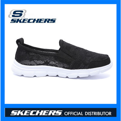 Skechers_ Air-Cooled  สเก็ตเชอร์ส รองเท้าผู้หญิง รองเท้าผ้าใบ Women GOwalk Valerie Walking Shoes - 124532-GYLV -Goga Mat, Dual-Density, Hyper Pillar Technology, Ortholite, Ultra Go, Vegan