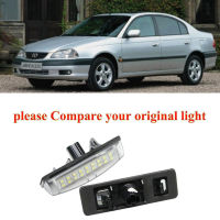 2pc Car Accessories Special Car License Plate Light Lamp For Toyota avensis verso 2001 canbus error free