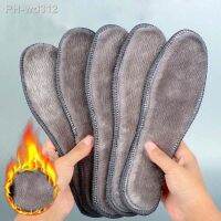 Thermal Felt Insoles Thicken Warm Heated Insoles for Men Women Winter Shoes Breathable Snow Boots Imitation Rabbit Shoe Pads