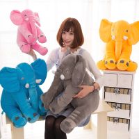 28cmx33cm Large Plush Elephant 6 color Toy Kids Sleeping Back Cushion Elephant Doll Baby Doll Birthday Gift Holiday Gift