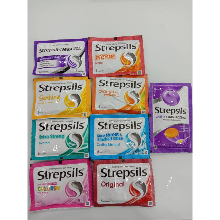 Strepsils Lozenges Assorted Flavours 24'S | Lazada