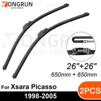 ที่ปัดน้ำฝนกระจกหน้าสำหรับ Citroen Xsara Picasso 1998-2005ยางที่ปัดน้ำฝน26 "+ 26" กระจกหน้ารถอุปกรณ์เสริม2002 2004 2003