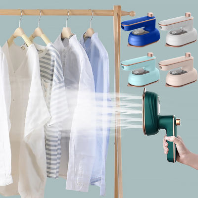 Mini Garment Steamer แบบพกพามือถือเปียกแห้งเตารีดไอน้ำแบบพกพารีดผ้า Steamer สำหรับ Home Travel Steam Ironing