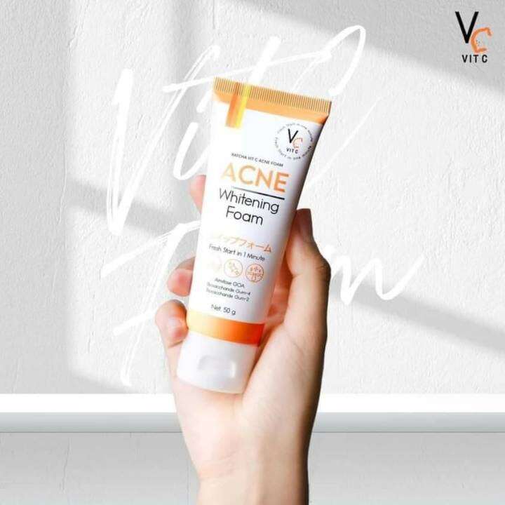 vit-c-acne-foam-โฟม-วิตซี-ขนาด-50-กรัม