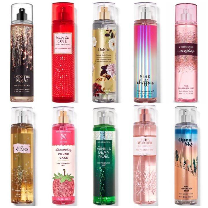 ☂Bath and body works LIMITED EDITION fragrance mist♖ | Lazada