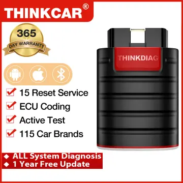 2023 THINKCAR Thinkdiag All System Full software 1 year Free update OBD2  Diagnostic Tools Active Test ECU Coding OBDII Scanner