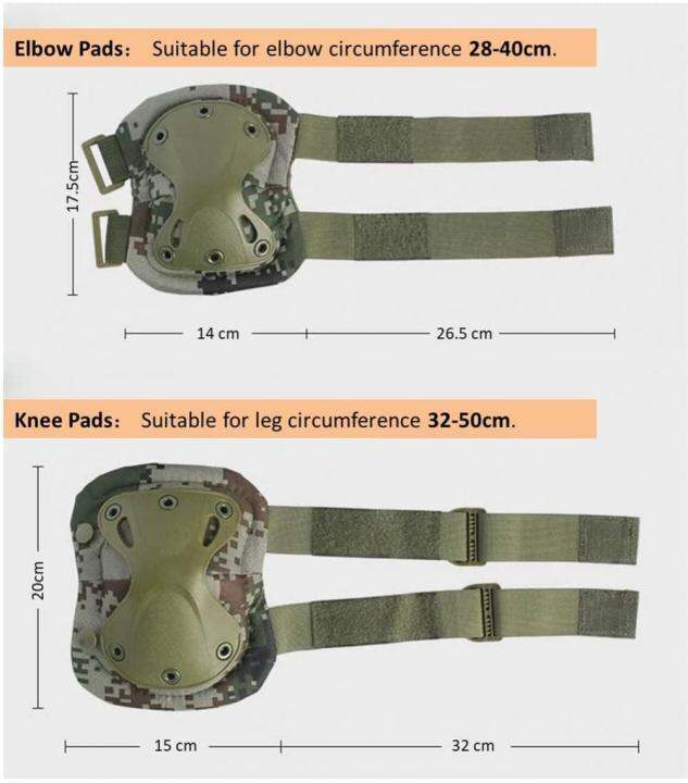 4pcs-tactical-knee-pad-elbow-cs-military-protector-army-outdoor-sport-hunting-kneepad-safety-gear-knee-pads