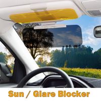 [HOT IUXKLKXLWSGH 551] Universal Windshield Driving Visor 2 In 1 Car Sun Visor Extension Vehicle Sun Visor และ Anti Glare Mirror สำหรับกลางวันและกลางคืน