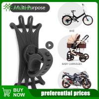 Safe Silicone Support For Mobile Phone Upgraded Motorcycle Stand Silicone Pull Type Silica Gel Phone Holder Bicycle Phone Holder