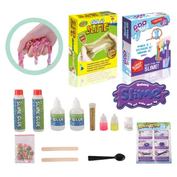 36 colors/set fluffy slime toys putty