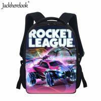 【LZ】■⊕  Jackherelook Jogos Rocket League Design Kids School Bags Moda Nova Viagem Prática Mochilas para Meninos Popular School Book Bag