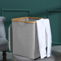 Waterproof Laundry Baskets Large Laundri Basket Lid Foldable Dirti Clothes Hamper Home Storage Bag Sundries Organizer Wasmand