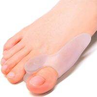 ✕¤ 2pcs Hallux Valgus Correction Relief Big Toe Joint Pain Bunion Protection Pad Foot Care Finger Adjuster Silicone Toe Separator