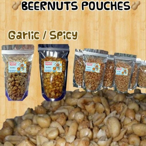 Chichirya Republic Beernuts Snacks And Pulutan Flavored Garlicspicy