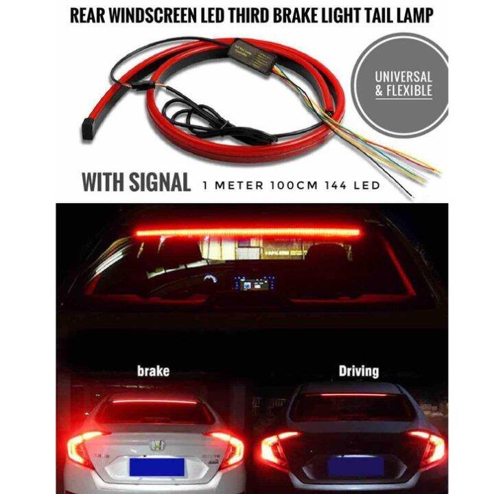 Car Brake Light Led Trunk Light Signal Daylight Light Axia Myvi