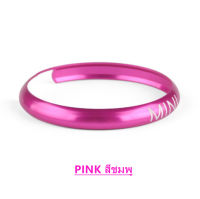 วงแหวนกรอบกุญแจ อลูมิเนียมรุ่น Gen2 R55/R56/R57/R58/R59/R60/R61 (PINK สีชมพู) R-Series Anodize Finish Aluminum Key Cover [สินค้าพร้อมส่ง]