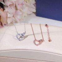 Fashion S925 Silver Love lady necklace trend