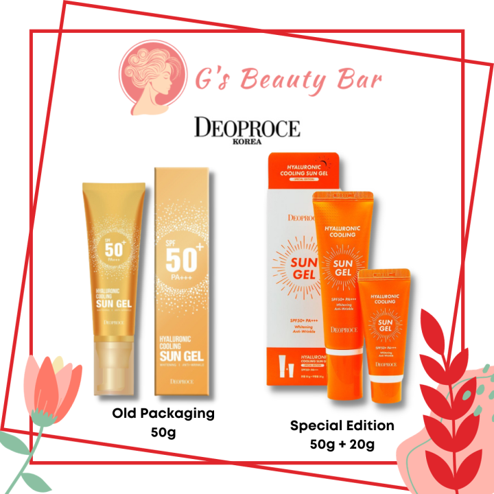 Deoproce Hyaluronic Cooling Sun Gel SPF50+ PA+++ Whitening & Anti