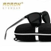 AORON Mens Polarized Sunglasses men Classic Square Sun Glasses UV400 Mirror Aluminum Leg Eyeglass