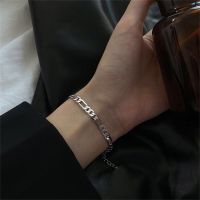 ※Hot Sales※ Simple celet Jewelry Fashion Women Alloy Silver Letter celet