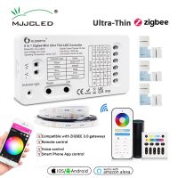 Gledopto Zigbee อุปกรณ์ควบคุมแถบไฟ LED 5V 12V DC 24V สมาร์ท LED หรี่ RGB CCT RGBWW Rgbct 5In1คอนโทรลเลอร์