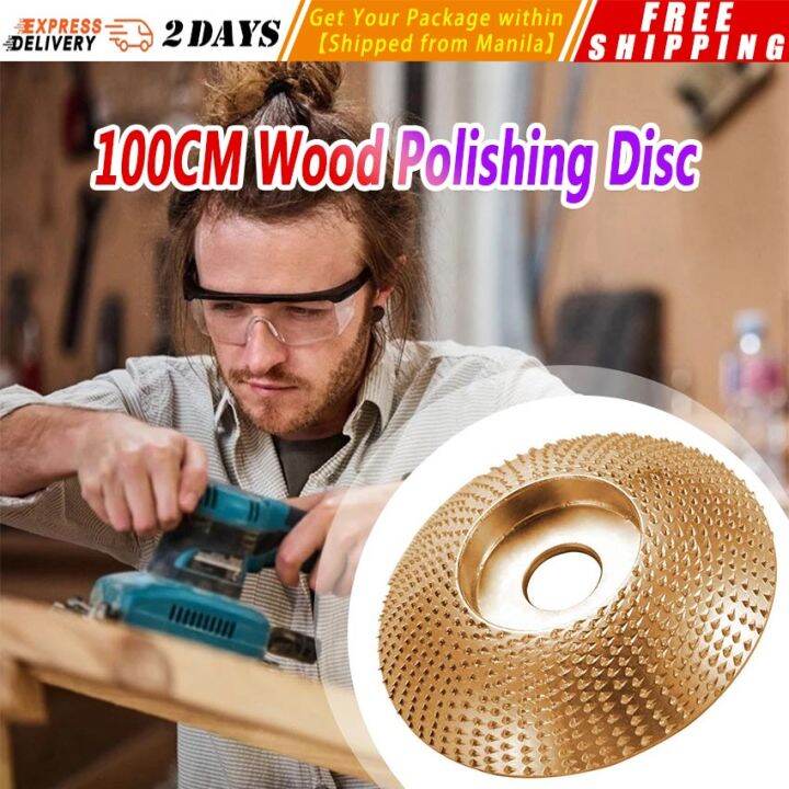 ️【Same Day Delivery】【100mm Wood Polishing Dis…
