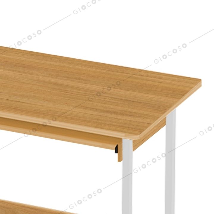 giocoso-โต๊ะคอมพิวเตอร์-โต๊ะคอม-โต๊ะทำงาน-โต๊ะคอมพิวเตอร์พร้อมลิ้นชัก-2-ชั้น-มีที่วางคีย์บอร์ด-รุ่น-b2394-2395-gold