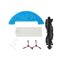 Original Main Roller Brush Side Brush HEPA Filter Mop Cloth Rags Water Tank Filter for 360 SmartAI C50 G50 Robot Vacuum Cleaner