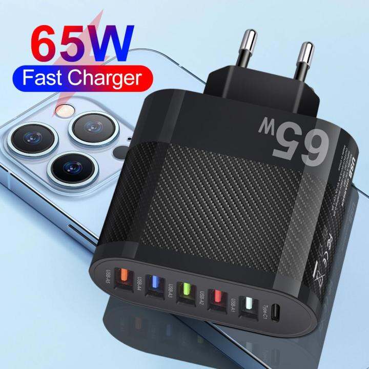 65w-โทรศัพท์มือถืออะแดปเตอร์เครื่องชาร์จ-usb-ชนิด-c-5v-3-5a-อะแดปเตอร์ชาร์จในรถยนต์ครัวเรือนปลอดภัยอัจฉริยะน้ำหนักเบาสำหรับ-iphone-14-13-12-huawei