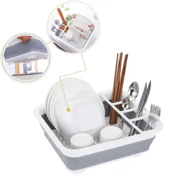 Shop Dish Drying Rack With Cover Online | Lazada.Com.Ph