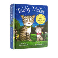 English original Julia Donaldson tabby mctat tiger spotted cat paperboard Book Human Animal friendship childrens Enlightenment picture story book Gollum cow author Axel Scheffler